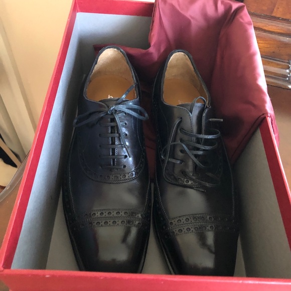 Men’s Ferragamo Napoli shoes - Picture 1 of 3